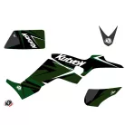 Karosszéria védő dekor matrica készlet Quad KYMCO Stage Fekete/Zöld Széria