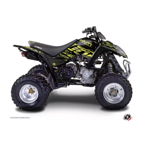 Karosszéria védő dekor matrica készlet Quad KYMCO Eraser Neon Szürke Széria