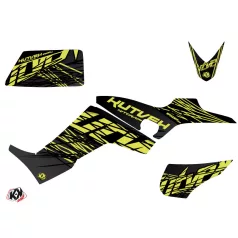  Karosszéria védő dekor matrica készlet Quad KYMCO Eraser Neon Szürke Széria