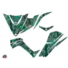Karosszéria védő dekor matrica készlet Quad KYMCO Camo Zöld Széria
