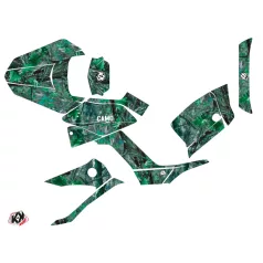   Karosszéria védő dekor matrica készlet Quad KYMCO Camo Zöld Széria