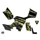 Karosszéria védő dekor matrica készlet Quad KYMCO Eraser Neon Szürke Széria
