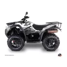 Karosszéria védő dekor matrica készlet Quad KYMCO Predator Fehér Széria