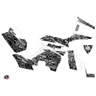 Karosszéria védő dekor matrica készlet Quad KYMCO Predator Fehér Széria