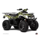 Karosszéria védő dekor matrica készlet Quad KYMCO Eraser Neon Szürke Széria