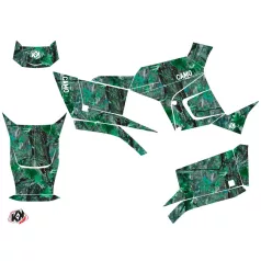   Karosszéria védő dekor matrica készlet Quad KYMCO Camo Zöld Széria