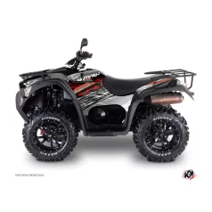   Karosszéria védő dekor matrica készlet Quad KYMCO Eraser Szürke Széria
