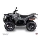 Karosszéria védő dekor matrica készlet Quad KYMCO Camo Szürke Széria