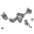 Karosszéria védő dekor matrica készlet Quad KYMCO Camo Szürke Széria