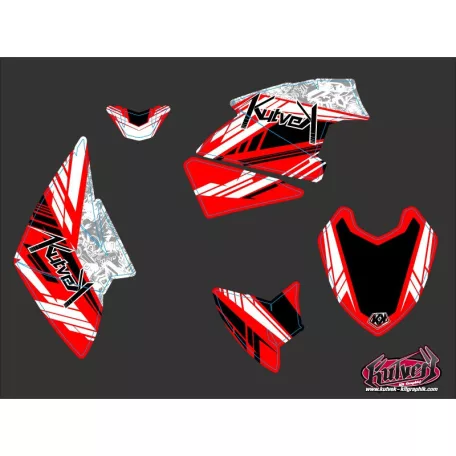 Karosszéria védő dekor matrica készlet Quad POLARIS Spirit Széria