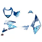 Karosszéria védő dekor matrica készlet Quad POLARIS Eraser Kék Széria