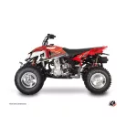 Karosszéria védő dekor matrica készlet Quad POLARIS Stage Piros Széria