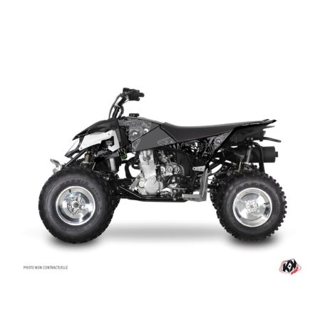 Karosszéria védő dekor matrica készlet Quad POLARIS Zombies dark Fekete Széria