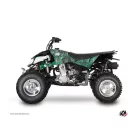 Karosszéria védő dekor matrica készlet Quad POLARIS Camo Zöld Széria