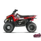 Karosszéria védő dekor matrica készlet Quad POLARIS Demon Széria