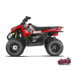   Karosszéria védő dekor matrica készlet Quad POLARIS Demon Széria