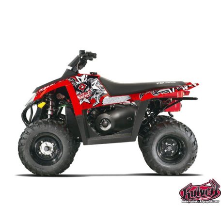 Karosszéria védő dekor matrica készlet Quad POLARIS Demon Széria