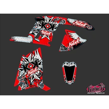 Karosszéria védő dekor matrica készlet Quad POLARIS Demon Széria