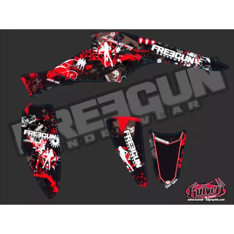 Karosszéria védő dekor matrica készlet Quad POLARIS Freegun Széria