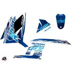   Karosszéria védő dekor matrica készlet Quad POLARIS Eraser Kék Széria