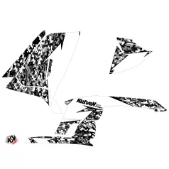   Karosszéria védő dekor matrica készlet Quad POLARIS Predator Fehér Széria