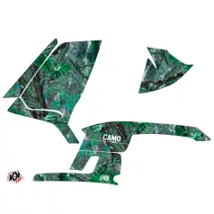   Karosszéria védő dekor matrica készlet Quad POLARIS Camo Zöld Széria