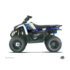Karosszéria védő dekor matrica készlet Quad POLARIS Last edition Kék Széria