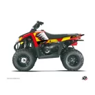 Karosszéria védő dekor matrica készlet Quad POLARIS Last edition Sárga Széria