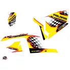 Karosszéria védő dekor matrica készlet Quad POLARIS Last edition Sárga Széria