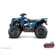   Karosszéria védő dekor matrica készlet Quad POLARIS Action Kék Széria