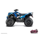 Karosszéria védő dekor matrica készlet Quad POLARIS Action Kék Széria