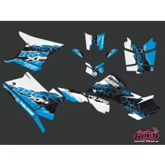   Karosszéria védő dekor matrica készlet Quad POLARIS Action Kék Széria