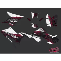   Karosszéria védő dekor matrica készlet Quad POLARIS Action Piros Széria