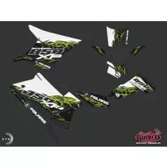   Karosszéria védő dekor matrica készlet Quad POLARIS Action Zöld Széria