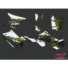   Karosszéria védő dekor matrica készlet Quad POLARIS Action Zöld Széria