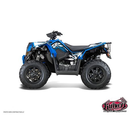 Karosszéria védő dekor matrica készlet Quad POLARIS Graff Kék Széria