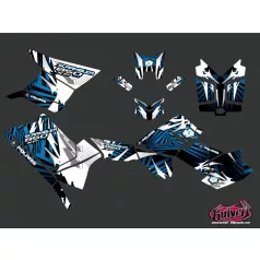   Karosszéria védő dekor matrica készlet Quad POLARIS Graff Kék Széria