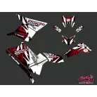 Karosszéria védő dekor matrica készlet Quad POLARIS Graff Piros Széria