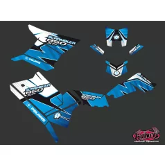   Karosszéria védő dekor matrica készlet Quad POLARIS Factory Kék Széria