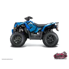   Karosszéria védő dekor matrica készlet Quad POLARIS Factory Kék Széria