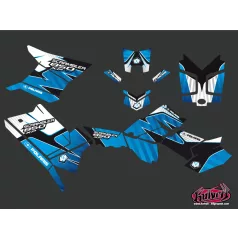   Karosszéria védő dekor matrica készlet Quad POLARIS Factory Kék Széria