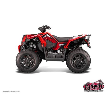 Karosszéria védő dekor matrica készlet Quad POLARIS Factory Piros Széria