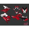   Karosszéria védő dekor matrica készlet Quad POLARIS Factory Piros Széria