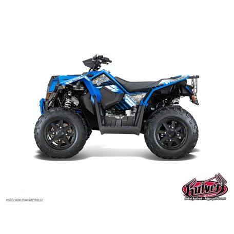 Karosszéria védő dekor matrica készlet Quad POLARIS Spirit Kék Széria
