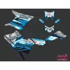 Karosszéria védő dekor matrica készlet Quad POLARIS Spirit Kék Széria