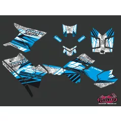   Karosszéria védő dekor matrica készlet Quad POLARIS Spirit Kék Széria