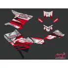 Karosszéria védő dekor matrica készlet Quad POLARIS Spirit Piros Széria