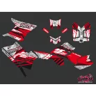 Karosszéria védő dekor matrica készlet Quad POLARIS Spirit Piros Széria