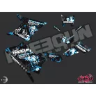 Karosszéria védő dekor matrica készlet Quad POLARIS Freegun Kék Széria