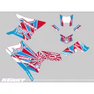 Karosszéria védő dekor matrica készlet Quad POLARIS Kenny Széria